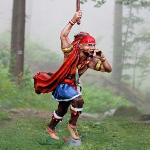 Iriquois With Warclub