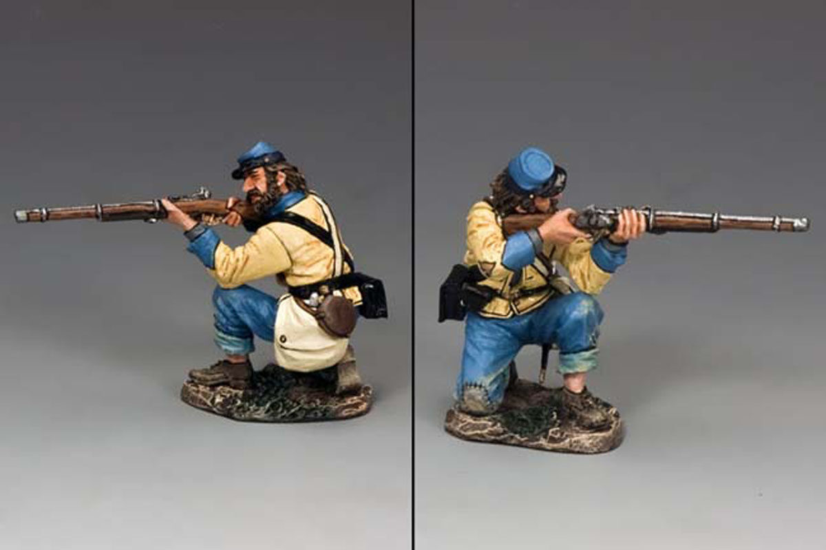 Kneeling Firing Confederate