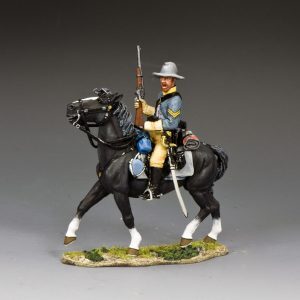 Confederate Cavalry Corporal Holding Carbine