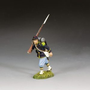 Infantryman Advancing (Rifle on shoulder)