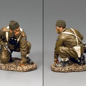 Courching Officer w/ Pistol