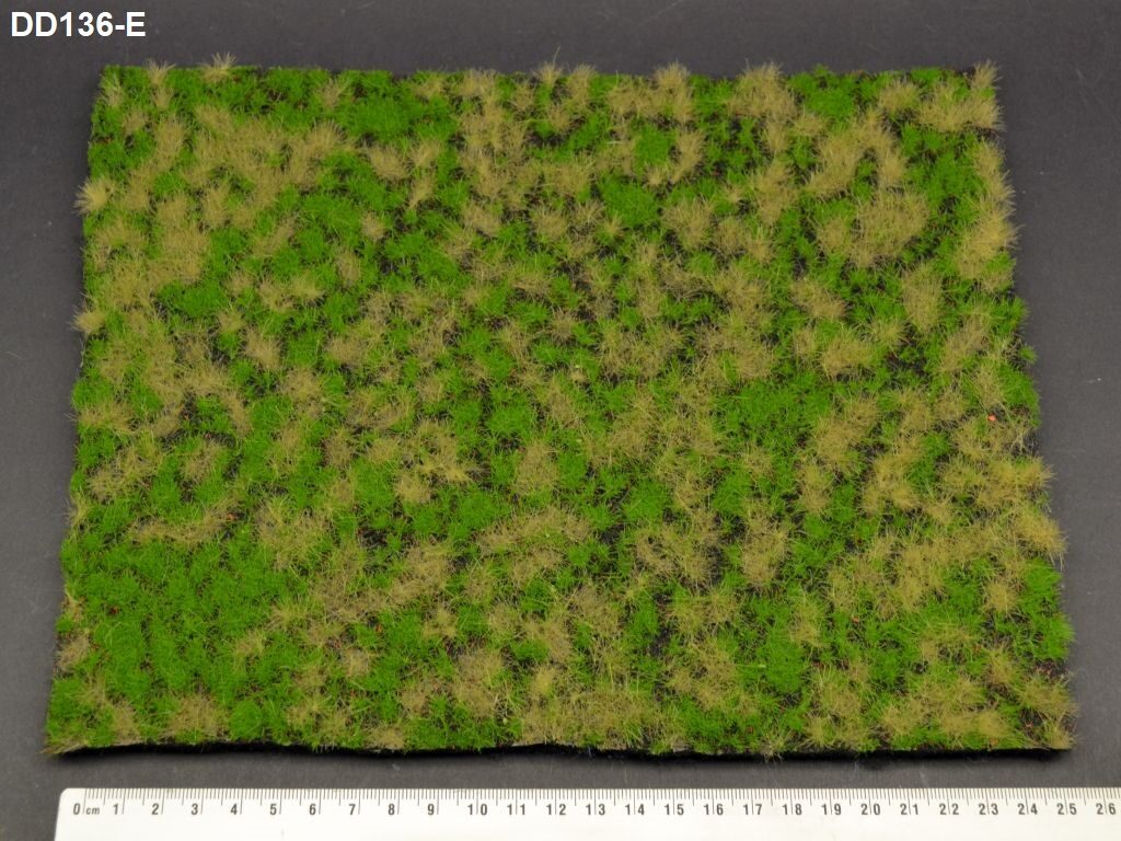 Grass mats Medium green + light brown
