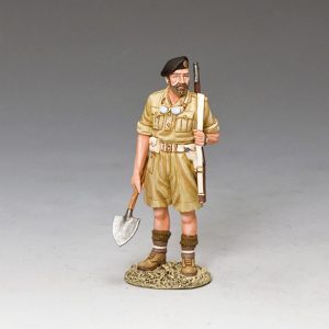 Sandy - soldier with shovel