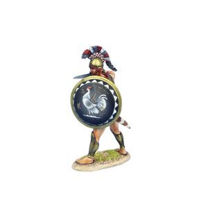 Greek Hoplite Ready with Sword