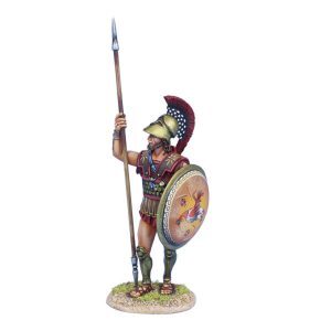 Greek Hoplite Standing with Dory