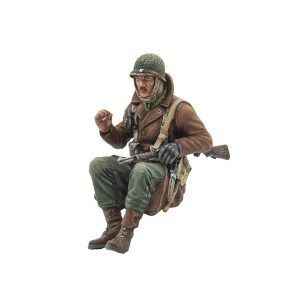 BB075 US Winter Infantry Smoking with M1 Garand - Tank Riderÿÿ