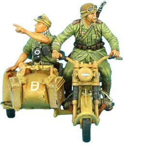 German BMW R75 Motorcycle Combination - 21st Pz. Division Recon