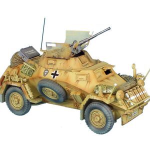 SdKfz 222 Light Armored Reconnaissance Vehicle - 15th Panzer Division