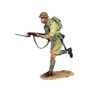 British 8th Army Charging with Lee Enfield