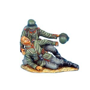 German Assisting Wounded Vignette - 62nd Infantry Division