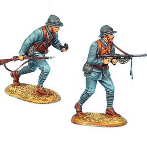 French Infantry Machine Gun Team - 34th Infantry Regt -
