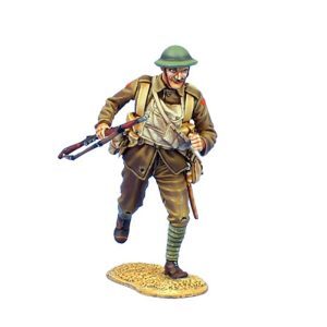 British Infantry Running with SMLE Mk. III - 11th Royal Fusiliers