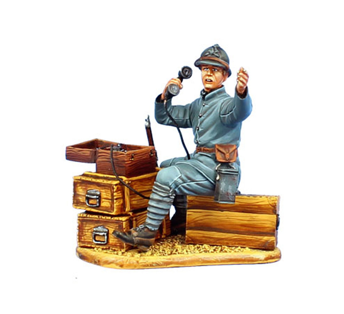 French Field Phone Operator