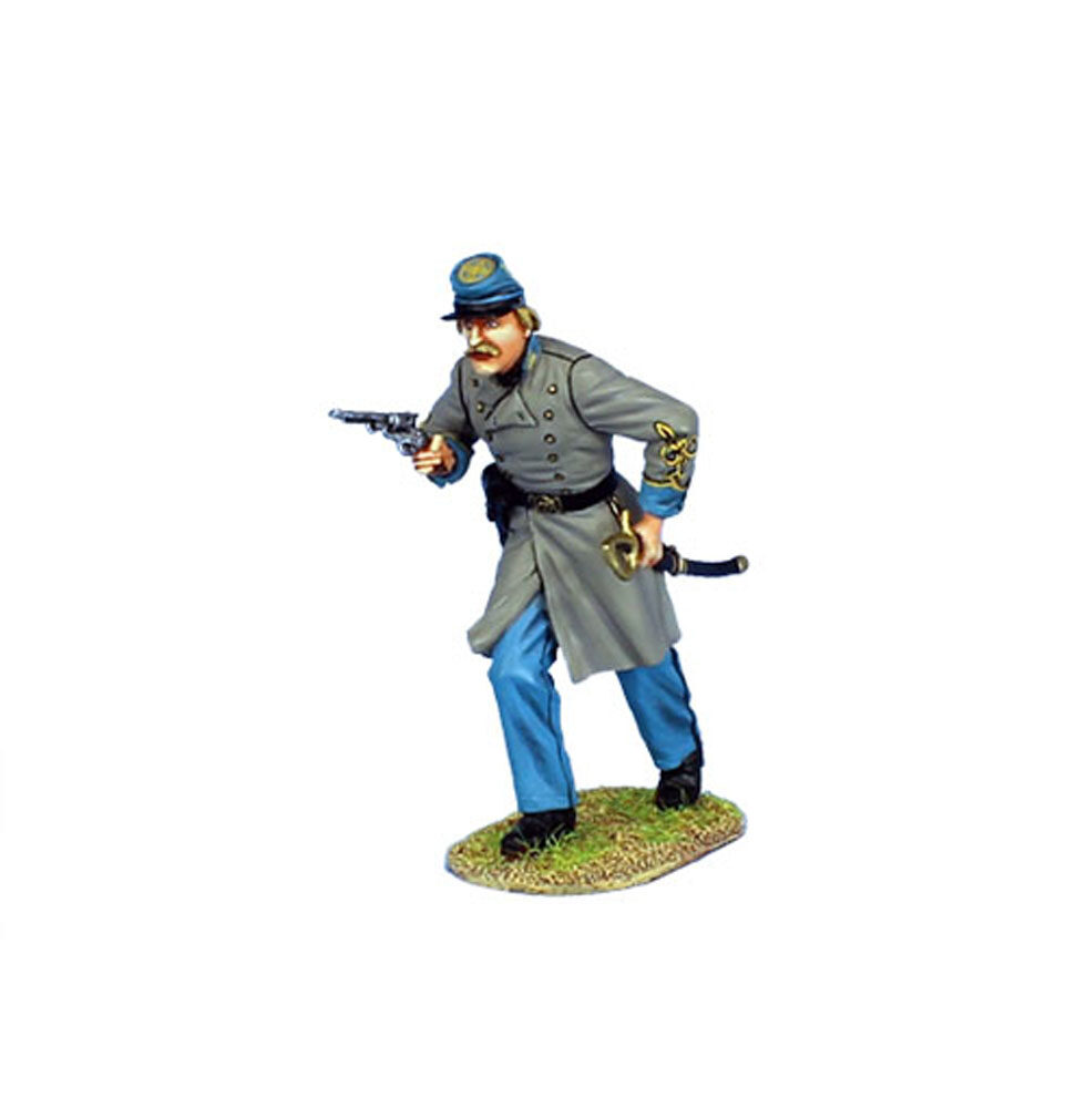 ACW Confederate Lieutenant with Pistol