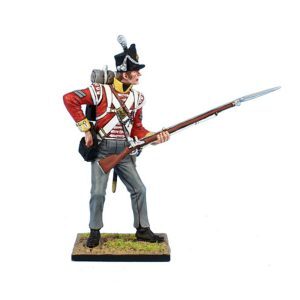 British 30th Regt of Foot Grenadier Reaching for Cartridge
