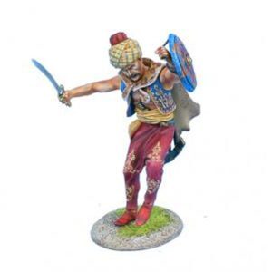 Ottoman Turk Falling Backwards