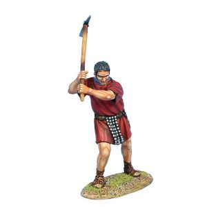 imperial Roman Legionary Swinging Pick - Red Tunic