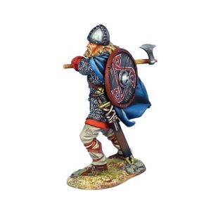 Viking Warrior Swinging Axe