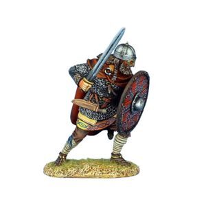 Viking Warrior Shieldwall with Sword