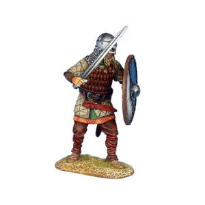 Viking Warrior Shieldwall with Sword