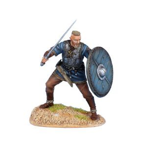 Viking King with Sword and Shield