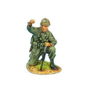 US 25th Infantry Division NCO Directing Fire with CAR-15