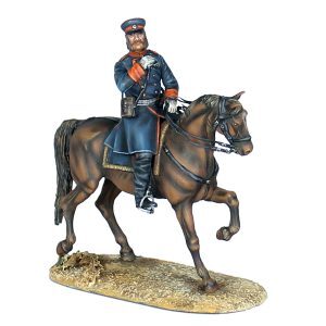 FPW026 Prussian Infantry Mounted Officer with Binoculars