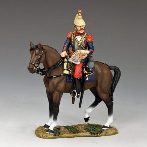 Cuirassier studying map