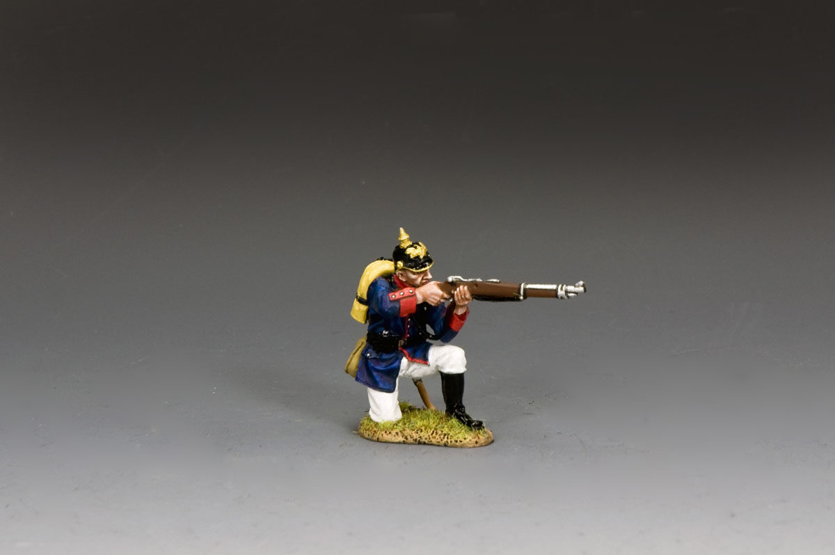 Prussian Line Infantryman Kneeling Firing