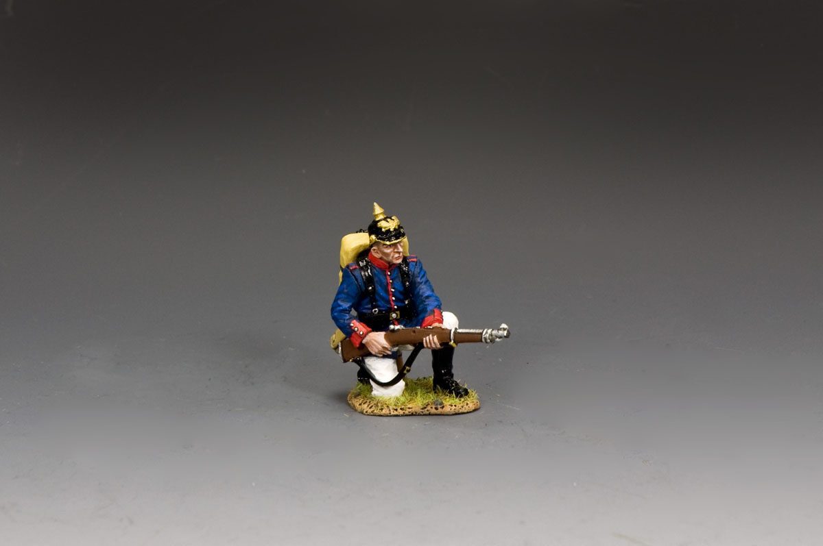 Prussian Line Infantryman Kneeling Ready
