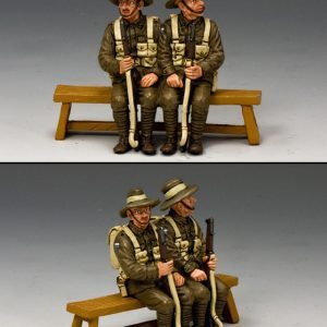 Sitting Anzacs Set #1 (South Australia) BENCH NOT INCLUDED