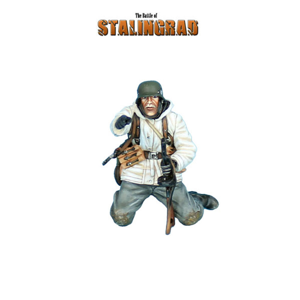 German Winter Tank Rider with Rifle