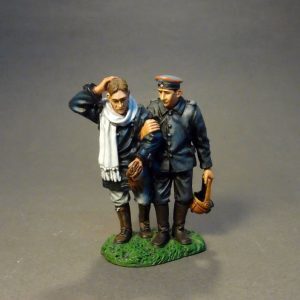 Wounded/captured Pilot