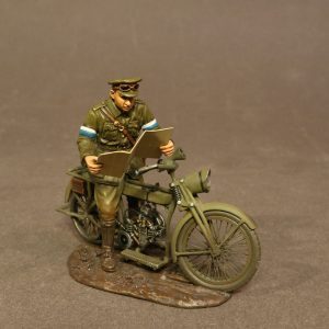 Despatch Rider with Map