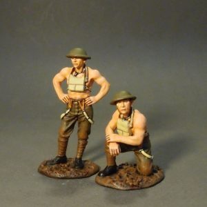 The Royal Garrison Artillery, 2 Crew Resting,