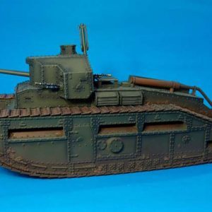 BRITISH MEDIUM TANK, MARK C, ''MALE' TANK