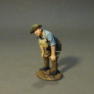 The Royal Garrison Artillery Crew Hands on Knees