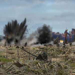 WWI Warscape 1 Scenic Backdrop