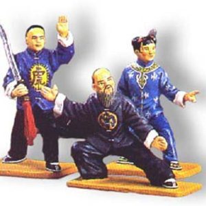 Tai Chi Set of 3 figures