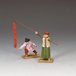 Children Firing Fircracker (Matt)
