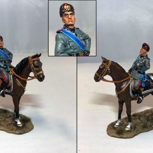 Mussolini a cavallo 54mm