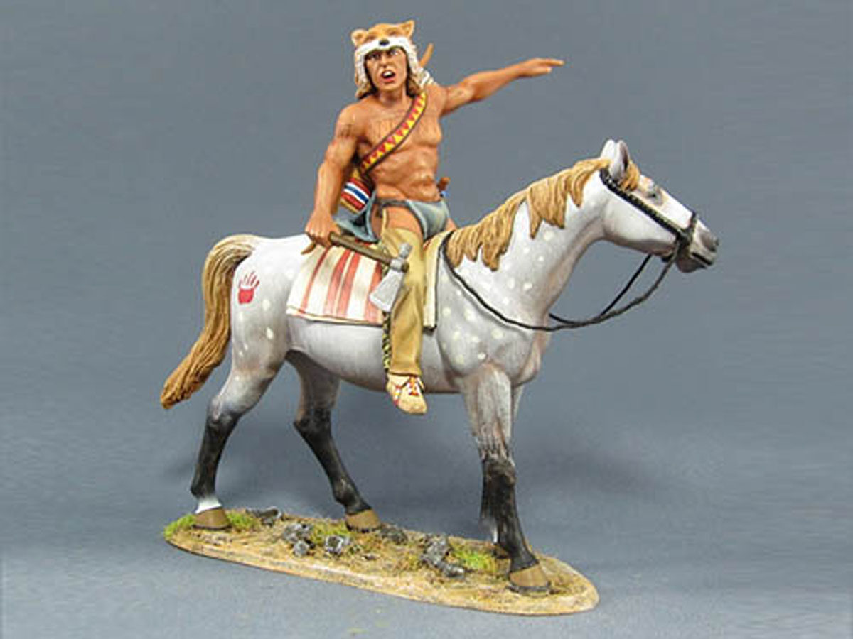 Sioux Scout on Horse