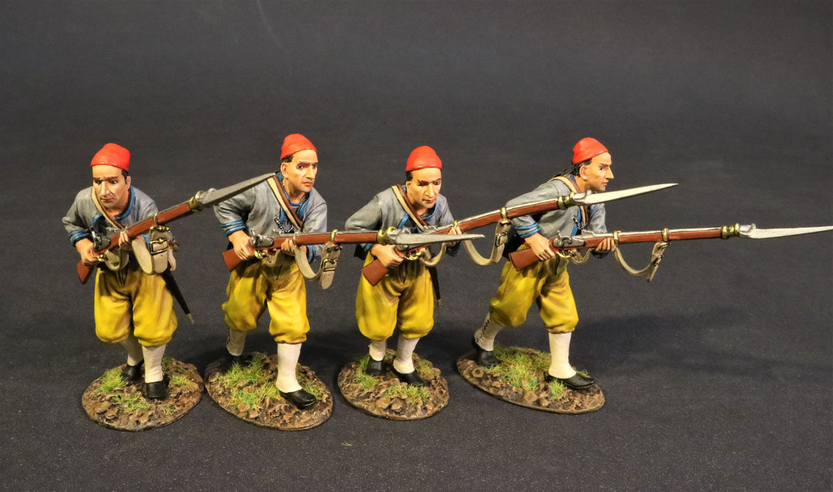 4 Infantry Advancing