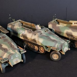 Sd.Kfz. 251/9 MITTLERER SCHUTZENPANZERWAGEN (7.5cm KANONE)