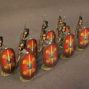 Rep Roman Marching Set with Red Shield