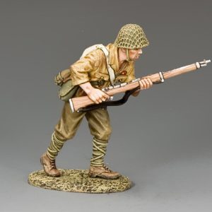 Advancing Japanese Soldier