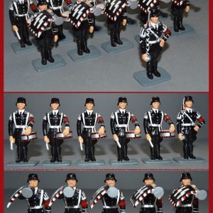 The Drum Bugle Band Metal toy soldiers