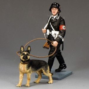 Soldato delle SS con cane