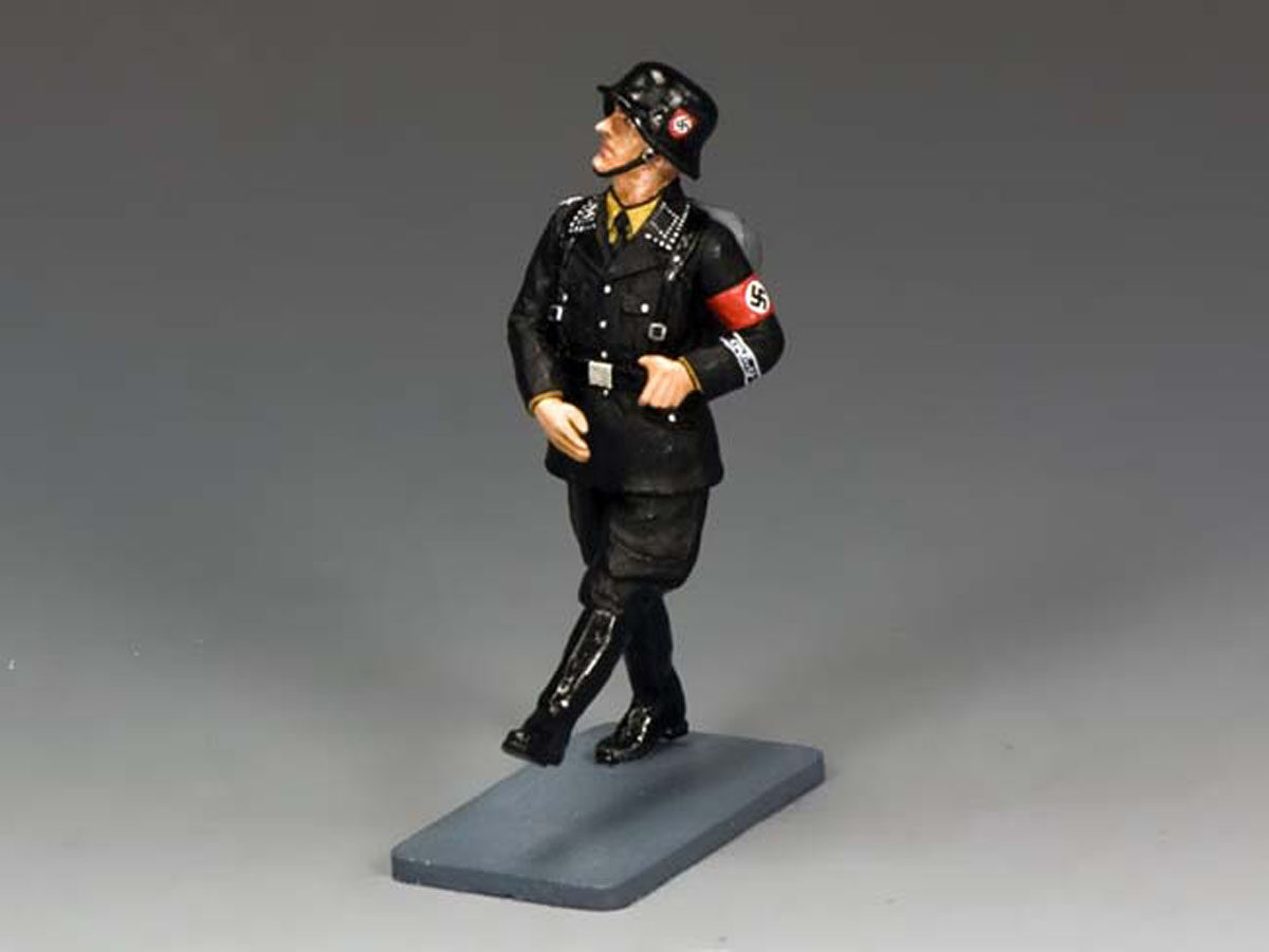 Goose-stepping SS Man