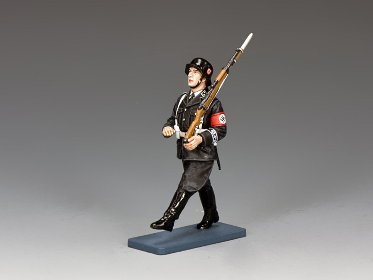 SS man on Parade... Goosestepping